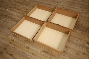 北欧ビンテージ家具　チーク材　ユニークなデザインがお洒落!!ミッドセンチュリースタイルにもおすすめな両袖デスク(ニーホールデスク、ワークデスク、在宅用、在宅ワーク用、机、引き出し、ヴィンテージ)(R-062549)