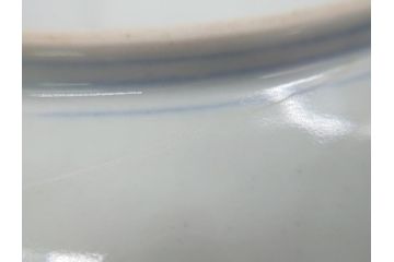 明治期　伊万里焼　錦手　金襴手　染錦　二重角富(角冨)　金彩　色絵　桃図　草花文　8.3寸皿　約25cm　煌びやかで豪華な絵付けの大皿2枚セット(深皿、和皿、和食器、八寸三分)(R-062557)