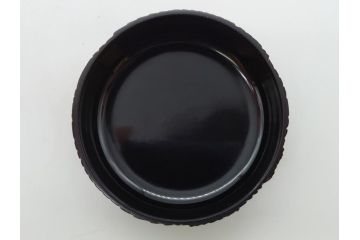 漆芸作家　篠原如雪　波丹頂鶴平棗(共箱付き、茶器、茶道具、漆工芸、漆器)(R-062570)