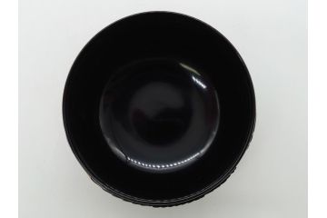 漆芸作家　篠原如雪　波丹頂鶴平棗(共箱付き、茶器、茶道具、漆工芸、漆器)(R-062570)