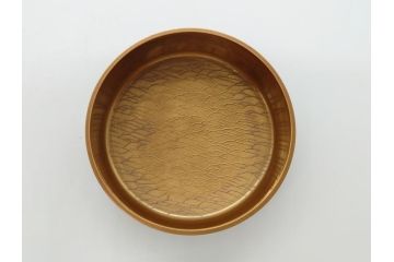 漆匠　木村表斎　碌々斎好　既望　棗(共箱付き、茶道具、茶筒、茶入、和食器)(R-062585)