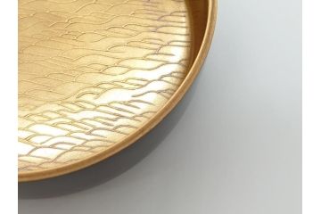 漆匠　木村表斎　碌々斎好　既望　棗(共箱付き、茶道具、茶筒、茶入、和食器)(R-062585)