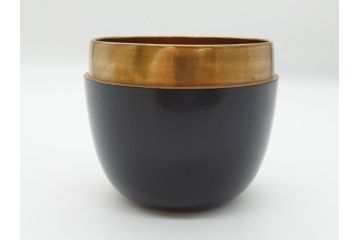 漆匠　木村表斎　碌々斎好　既望　棗(共箱付き、茶道具、茶筒、茶入、和食器)(R-062585)