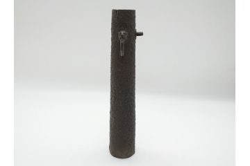 古銅　花入　筑前芦屋　獅子耳付　今宵の主(共箱付き、花瓶、花器、花生)(R-062589)