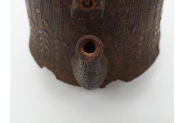 大正〜昭和初期　鉄瓶(藤紋?、草紋?、急須、茶道具)(R-062597)