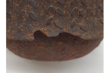大正〜昭和初期　鉄瓶(藤紋?、草紋?、急須、茶道具)(R-062597)