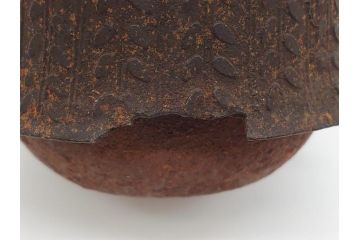 大正〜昭和初期　鉄瓶(藤紋?、草紋?、急須、茶道具)(R-062597)