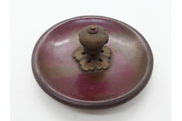 大正〜昭和初期　鉄瓶(藤紋?、草紋?、急須、茶道具)(R-062597)