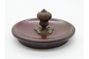 大正〜昭和初期　鉄瓶(藤紋?、草紋?、急須、茶道具)(R-062597)
