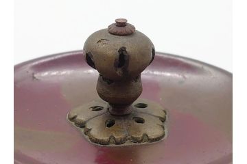 大正〜昭和初期　鉄瓶(藤紋?、草紋?、急須、茶道具)(R-062597)