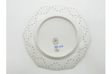 デンマーク　ROYAL　COPENHAGEN(ロイヤルコペンハーゲン)　ブルーフルーテッド　フルレース　ダブルレース　皿2客セット(プレート、洋食器)(定価約220000円)(R-062610)