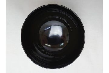輪島塗　老松　蒔絵　木製　吸物椀10客セット(雑煮椀、黒漆、お椀、漆器)(R-062619)