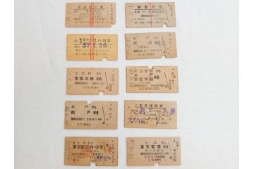古い切符　急行券　準急行券　列車寝台券等　硬券　354枚　大量セット(R-062624)