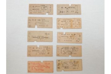 古い切符　急行券　準急行券　列車寝台券等　硬券　354枚　大量セット(R-062624)