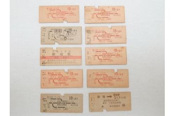 古い切符　急行券　準急行券　列車寝台券等　硬券　354枚　大量セット(R-062624)