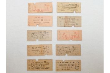 古い切符　急行券　準急行券　列車寝台券等　硬券　354枚　大量セット(R-062624)
