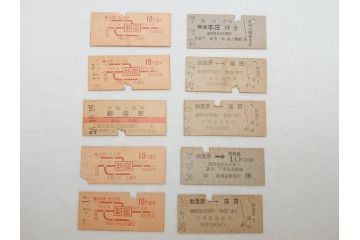 古い切符　急行券　準急行券　列車寝台券等　硬券　354枚　大量セット(R-062624)