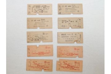 古い切符　急行券　準急行券　列車寝台券等　硬券　354枚　大量セット(R-062624)