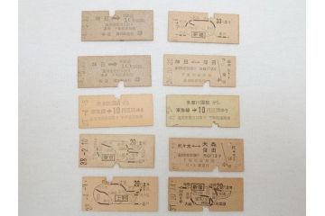 古い切符　急行券　準急行券　列車寝台券等　硬券　354枚　大量セット(R-062624)