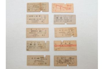古い切符　急行券　準急行券　列車寝台券等　硬券　354枚　大量セット(R-062624)