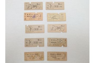 古い切符　急行券　準急行券　列車寝台券等　硬券　354枚　大量セット(R-062624)