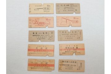 古い切符　急行券　準急行券　列車寝台券等　硬券　354枚　大量セット(R-062624)