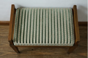 中古　DREXEL HERITAGE(ドレクセルヘリテイジ)　直線的なフォルムが美しいオットマン　(R-062637)