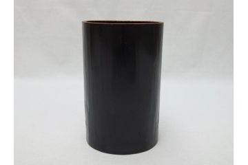 八木澤啓造(蒼かん)　白錆松葉　投入花籠(共箱付き、花入、竹工芸、花カゴ、竹細工、手付、竹かご)(R-062660)
