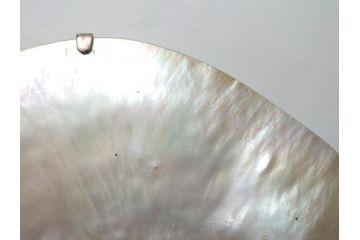 MAITLAND SMITH(メートランドスミス)　真鍮と貝のアクセサリートレイ(小物入れ、ブラス、BRASS、シェル、SHELLFISH、ディスプレイ)(R-062665)