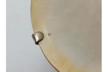 MAITLAND SMITH(メートランドスミス)　真鍮と貝のアクセサリートレイ(小物入れ、ブラス、BRASS、シェル、SHELLFISH、ディスプレイ)(R-062665)