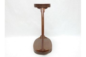 時代物　唐木　花台(飾り台、ディスプレイ、中国?)(R-062666)