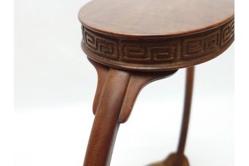時代物　唐木　花台(飾り台、ディスプレイ、中国?)(R-062666)