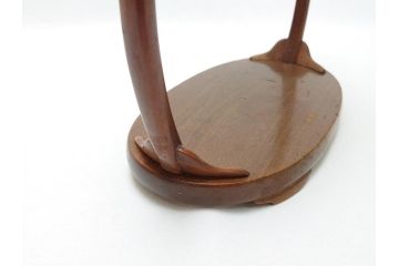 時代物　唐木　花台(飾り台、ディスプレイ、中国?)(R-062666)