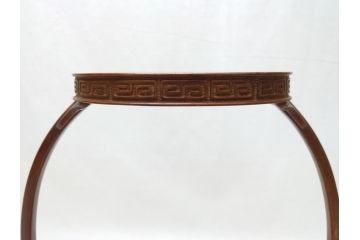 時代物　唐木　花台(飾り台、ディスプレイ、中国?)(R-062666)
