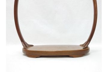 時代物　唐木　花台(飾り台、ディスプレイ、中国?)(R-062666)