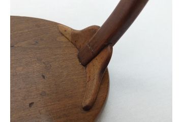 時代物　唐木　花台(飾り台、ディスプレイ、中国?)(R-062666)