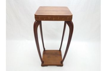 時代物　唐木　花台(飾り台、ディスプレイ、中国?)(R-062672)