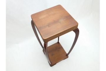 時代物　唐木　花台(飾り台、ディスプレイ、中国?)(R-062672)