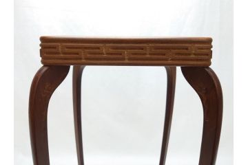 時代物　唐木　花台(飾り台、ディスプレイ、中国?)(R-062672)