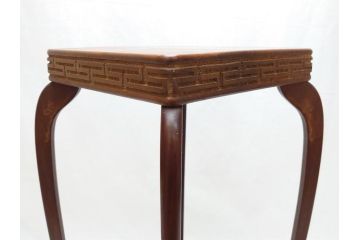 時代物　唐木　花台(飾り台、ディスプレイ、中国?)(R-062672)