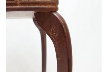 時代物　唐木　花台(飾り台、ディスプレイ、中国?)(R-062672)