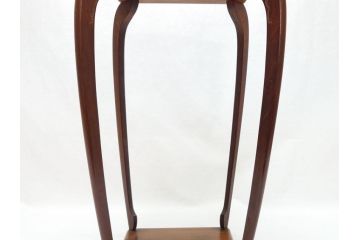 時代物　唐木　花台(飾り台、ディスプレイ、中国?)(R-062672)