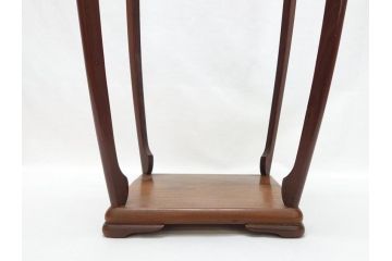 時代物　唐木　花台(飾り台、ディスプレイ、中国?)(R-062672)