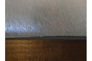 大正〜明治期　桑()　透かし彫りが上品なアクセントになる四方盆(共箱付き、お盆、トレー、くわ)(R-062673)