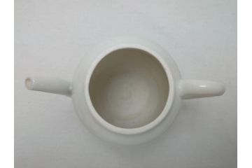  	三浦竹泉　白磁　古窯　水注(共箱付き、茶道具、煎茶道、書道、水次、みずつぎ、茶陶、京焼、茶器)(R-062675)