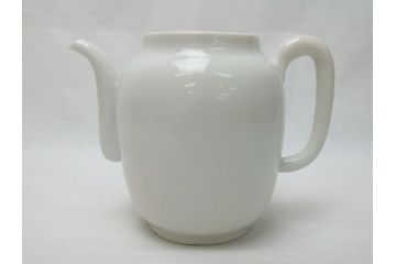  	三浦竹泉　白磁　古窯　水注(共箱付き、茶道具、煎茶道、書道、水次、みずつぎ、茶陶、京焼、茶器)(R-062675)