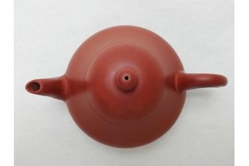 嘉慶年製　朱泥　急須(中国、唐物、煎茶道具、茶道具、茶器)(R-062678)