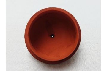 嘉慶年製　朱泥　急須(中国、唐物、煎茶道具、茶道具、茶器)(R-062678)