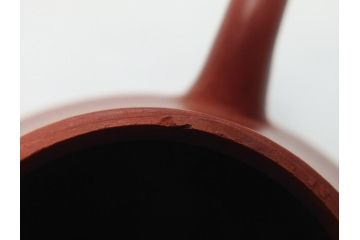 嘉慶年製　朱泥　急須(中国、唐物、煎茶道具、茶道具、茶器)(R-062678)