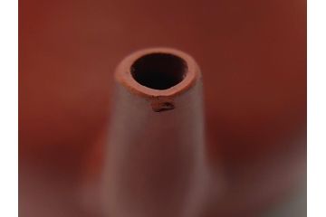 嘉慶年製　朱泥　急須(中国、唐物、煎茶道具、茶道具、茶器)(R-062678)
